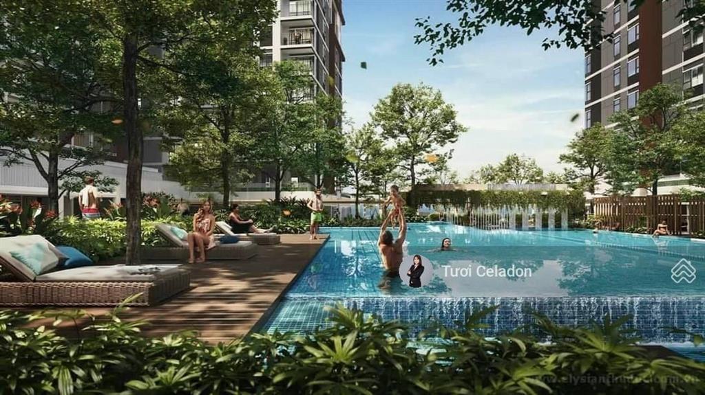 Elysian view hồ bơi  dt 80m2 giá 5,1 tỷ (all in), ký hđmb 5%, tặng 5 năm pql