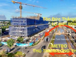 Booking ngay! nhà phố 2 mặt tiền tôn đức thắng 80m  kđt cao cấp từ gamuda land
