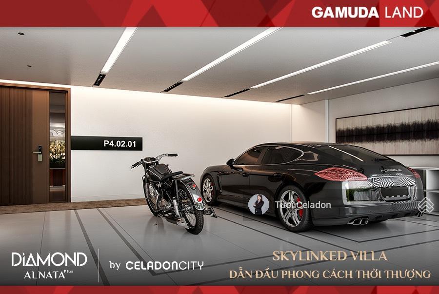 Bán sky linked villa tháp p2 tầng 2  165m2 giá 11,4tỷ (102%), gara 40m2