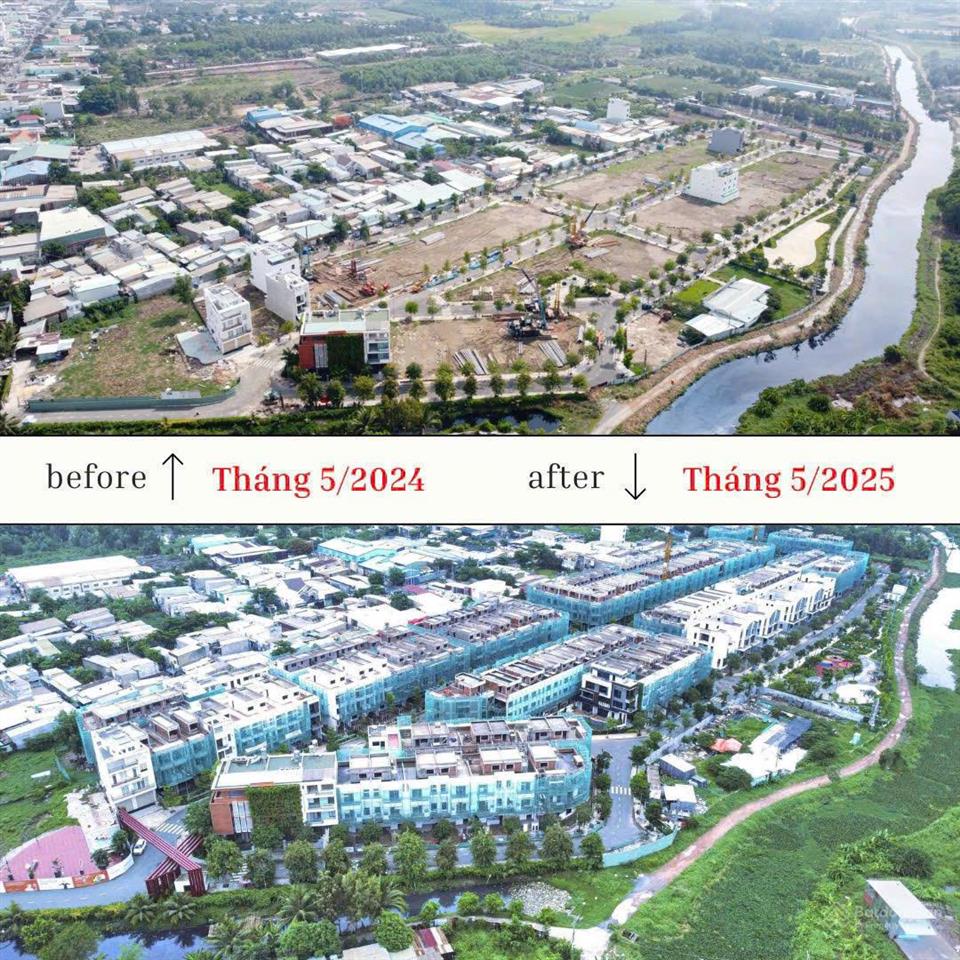 The meadow nhà phố n6.x dt 140m2/270m2 có 3 lịch tt siêu giãn