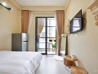 Cho thuê phòng thoáng mát full nt  cao cấp, sang trọng  thiết kế hiện đại  ngay trần não