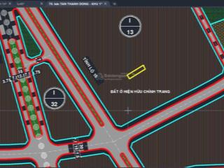 Bán lô đất shr. 1/ ngắn đường 110. thuộc ấp 2 xã tân thạnh đông huyện củ chi hcm. dt 7*28m = 184m2