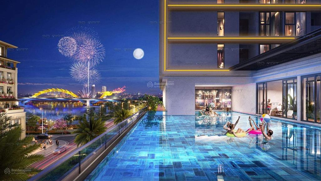 Duy nhất 12 căn villa sông hàn  cách cầu rồng chỉ 200m  sổ đỏ lâu dài sun group  chiết khấu 19%