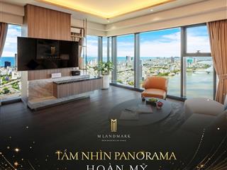 Căn 2pn view trực diện sông hàn biển mỹ khê mlandmark. đẳng cấp giới thượng lưu tại đà nẵng