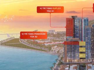 Siêu phẩm giới hạn duplex & penthouse view pháo hoa, sông hàn, giá gốc chủ đầu tư. sổ đỏ lâu dài