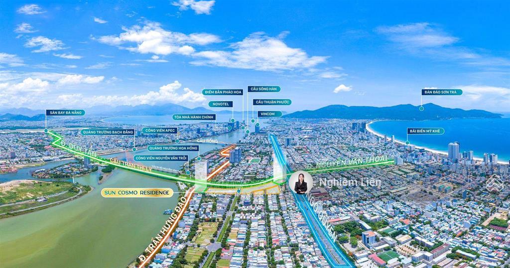 Shophouse khối đế sun cosmo 2 tầng giá gốc cđt. khai thác dòng tiền ngay  219m2  mặt tiền rộng