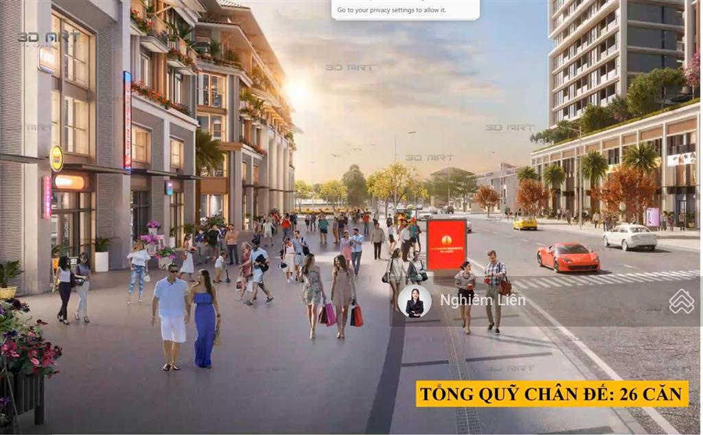 Shophouse khối đế sun cosmo 2 tầng giá gốc cđt. khai thác dòng tiền ngay  219m2  mặt tiền rộng