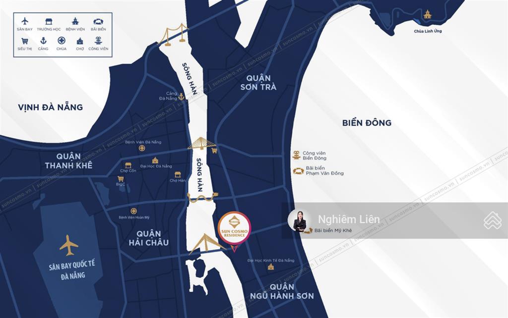 Căn góc shophouse đế sun cosmo view sông pháo hoa tương lai  giá ưu đãi từ cđt kinh doanh ngay