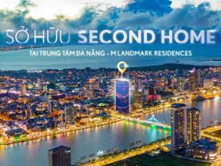 Siêu phẩm 2pn mặt sông hàn biển mỹ khê, cầu rồng full nội thất m landmark, giá gốc 20,4 tỷ 88,8m2