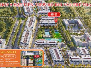 Bán căn n911 hoàng huy new city, 2 mặt tiền, view hồ bơi, sân thể thao, giá cực tốt