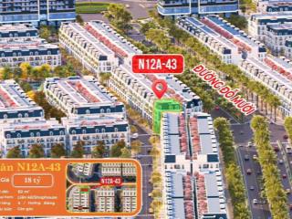 Bán căn liền kề góc n12a  43, diện tích 82m². 5 tầng. vị trí nổi bật, giá tốt
