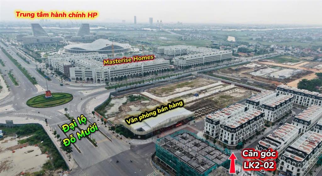 Bán căn góc siêu vip 2 mặt tiền tại hoàng huy new city. diện tích 79,75m2. giá siêu hời 21 tỷ