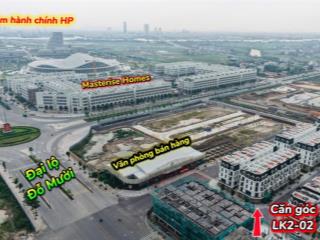 Bán căn góc siêu vip 2 mặt tiền tại hoàng huy new city. diện tích 79,75mv. giá siêu hời 21t