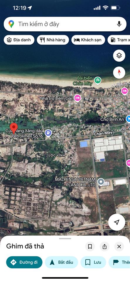 Bán đất thôn bình an xã chân mây, lăng cô thừa thiên huế 3.627m2  ngang 91m  view đẹp