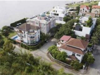 Bán biệt thự view sông đường nguyễn văn hưởng, quận 2. dt 15mx30m.kvsd 600m2. xd 5 tầng.