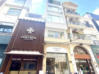 Rẻ nhất đường hai bà trưng, quận 1. 5mx22m 5 tầng  hđt 150 triệu/tháng. giá 45 tỷ