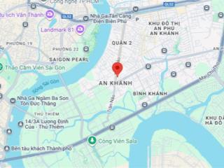 Rẻ nhất đường trần não, p. an khánh, quận 2. 20mx30m  xd 5 tầng  hđt 150triệu. giá 83 tỷ