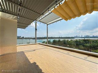 Cho thuê căn 4pn sân vườn 232m2 view trực diện sông sài gòn