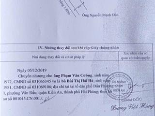 Chính chủ gửi bán lô đất tại đẩu phượng lô góc 2 mặt tiền