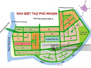 Không có lô thứ 2 ! bán lô đất biệt thự giá tốt mặt tiền đường 20m kdc phú nhuận. cạnh global 300m2