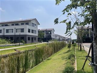 Biệt thự song lập 150m2 kdt waterpoint đối diện công viên nhật, đường thông ra trục kênh đào, shop