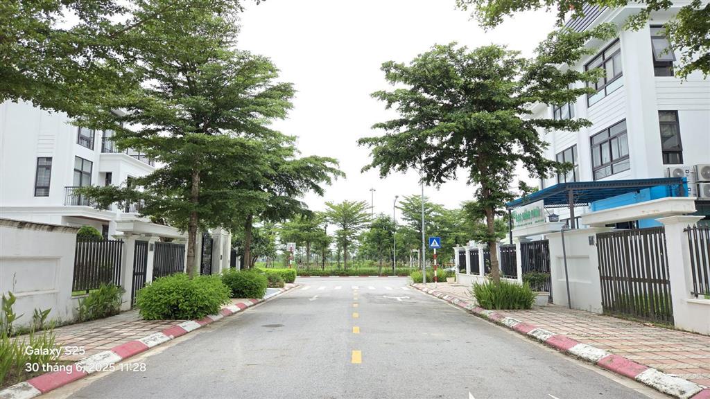 Biệt thự song lập hà nội 268m2, ngay cạnh chung cư, giá 19,5 tỷ. thanh toán giãn nhất hud mê linh