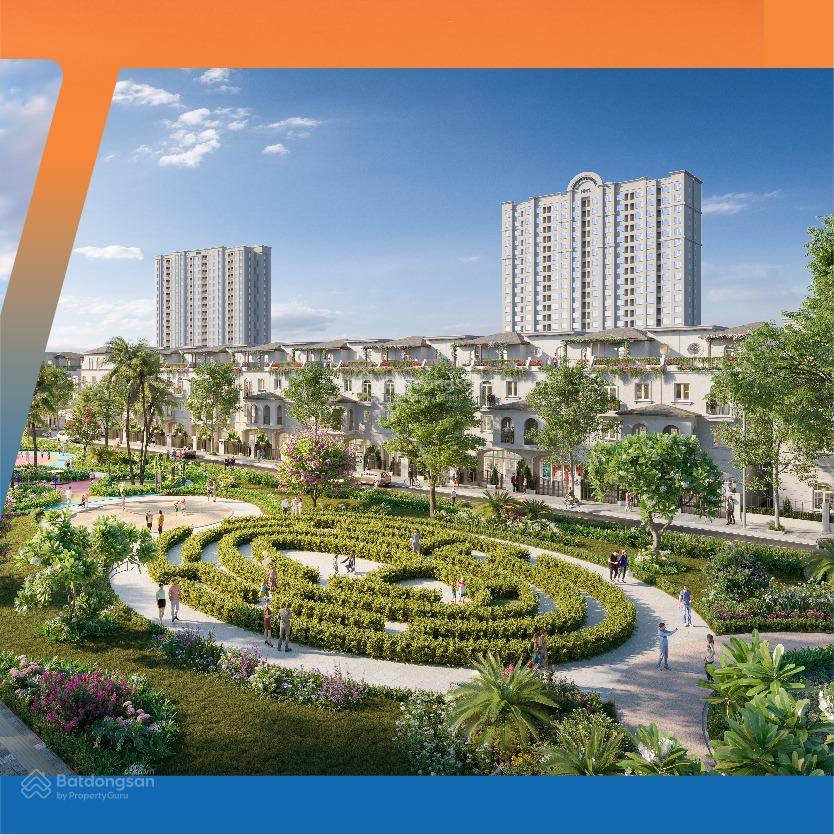 Eurowindow sport garden căn liền kề 102m2, gần công viên vị trí đẹp