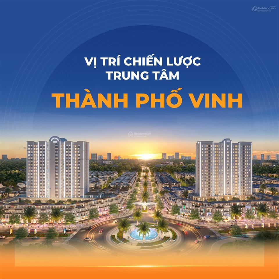 Mở bán siêu dự án tại đô thị phía tây tp vinh với nhiều dòng sản phẩm cao cấp