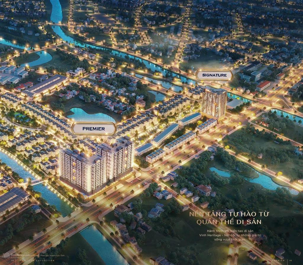 Heritage collection biểu tượng sống mới tại tp. vinh sắp mở bán