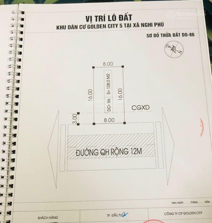 Bán đất dự án golden city 5 bên cạnh bệnh viện mắt, tiềm năng kinh doanh cao, giá mềm đầu tư