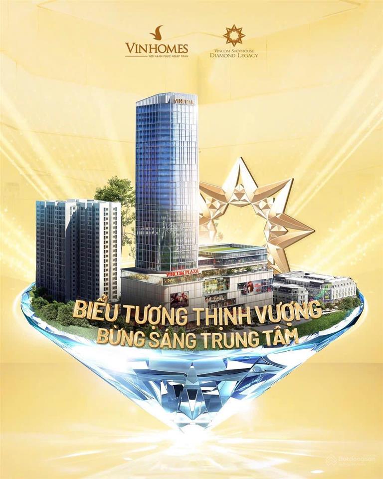 Sở hữu nhà vinhomes vinh với chỉ 16,x tỷ nhận nhà ngay, vay bank 70%, dòng tiền cho thuê tốt