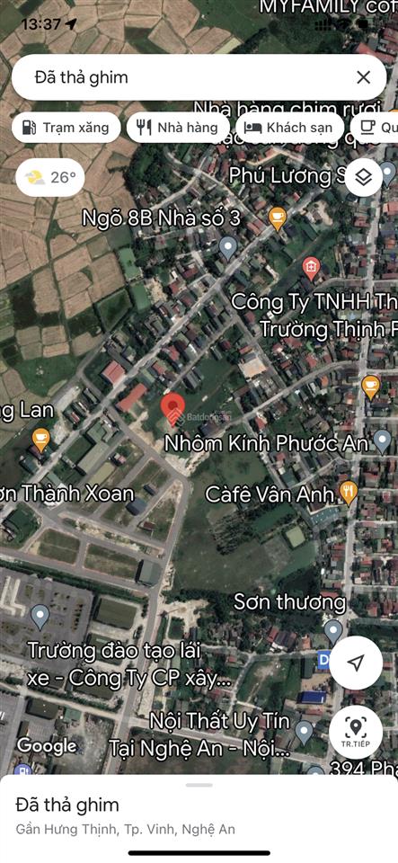 Bán đất lối 2 đường trần đình san (đường 8b) hướng tây bắc giá tốt khu vực
