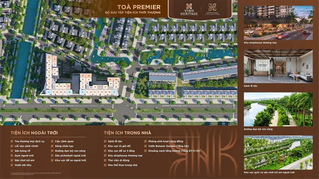 Căn hộ chung cư vinh heritage collection vinh tân