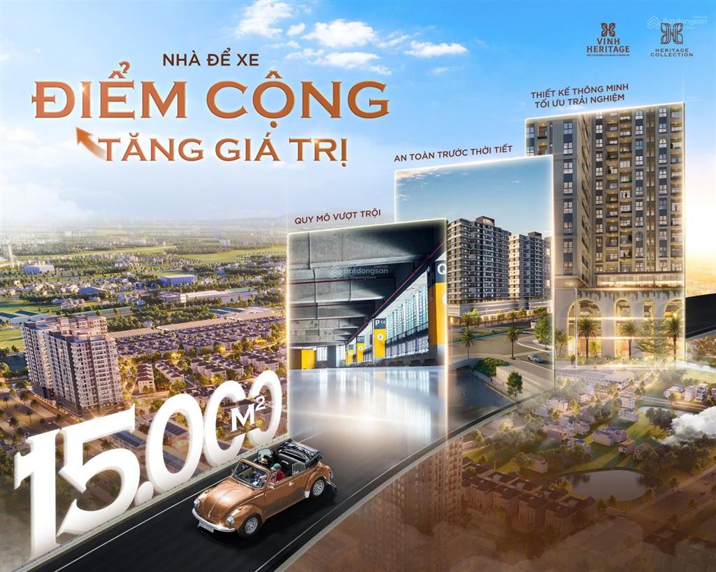 Căn hộ chung cư vinh heritage collection vinh tân