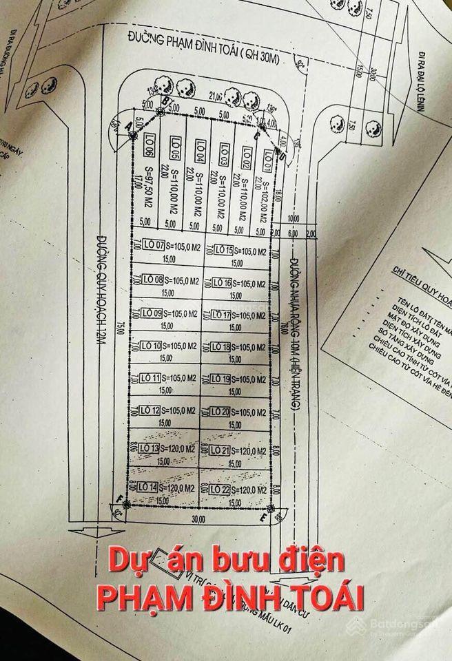 Bán đất mặt đường lê văn miến cách phạm đình toái 100m giá tốt vị trí trung tâm kinh doanh tốt