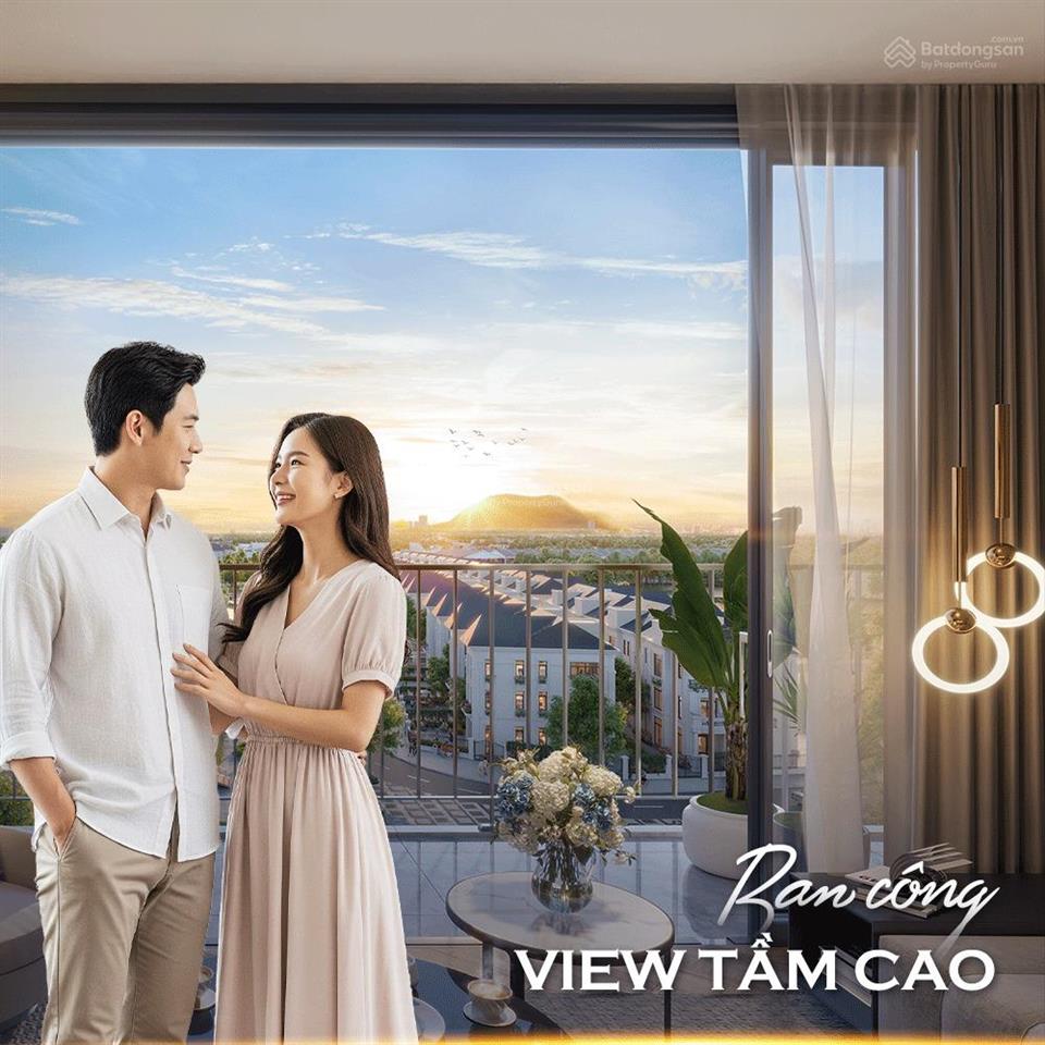 Căn 2pn với 2 ban công liền nhau ch22 đáng giá nhất dòng heritage tầng đẹp