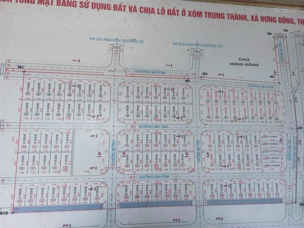 Bán đất đấu giá trung thành  hưng đông (khu a) lô góc siêu đẹp tương lai tăng giá và kinh doanh