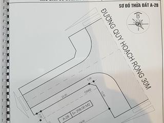 Bán lô góc đất biệt thự 2 mặt tiền đường 30m dự án golden city 6 lý tự trọng