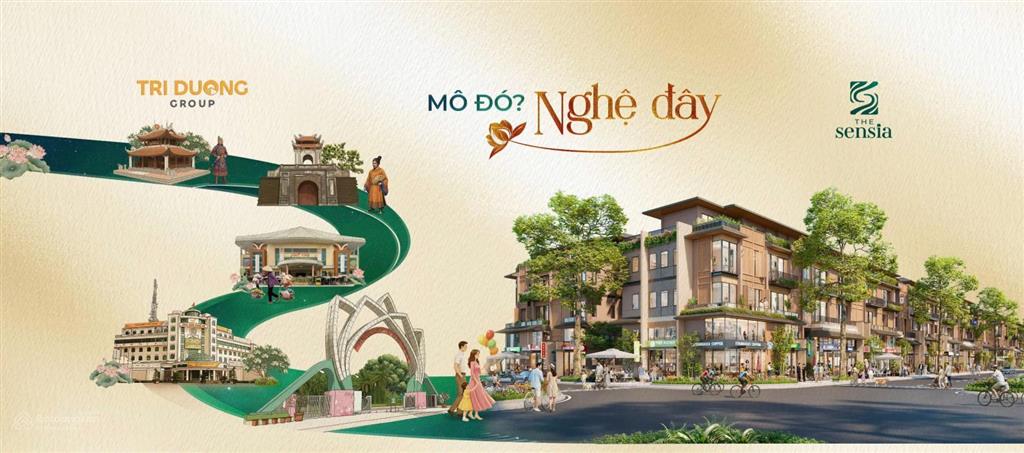 Ra mắt khu đô thị cao cấp the sensia  trí dương tại phường trường vinh với nhiều ưu đãi cực kỳ tốt