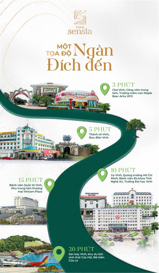 Ra mắt khu đô thị cao cấp the sensia  trí dương tại phường trường vinh với nhiều ưu đãi cực kỳ tốt