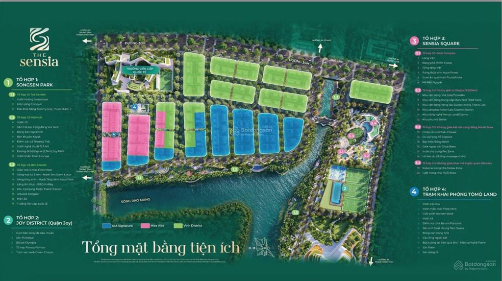 The sensia trí dương vinh tân khu đô thị ven sông vinh dành cho người nghệ