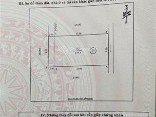 Cần tiền bán lô đất khu đấu giá xóm 5 hưng chính, giá mềm nhất khu vực đường rải thảm 15m