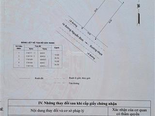 Bán đất, đường nguyễn bình 10m x 26,5m, đường nhựa 12m giá 8,3 tỷ