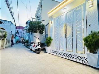 Bán nhà, nhà bè, xã phú xuân, đường dương cát lợi, 42m2 nhà 2 tầng full nt, giá 3,89 tỷ ht bank.