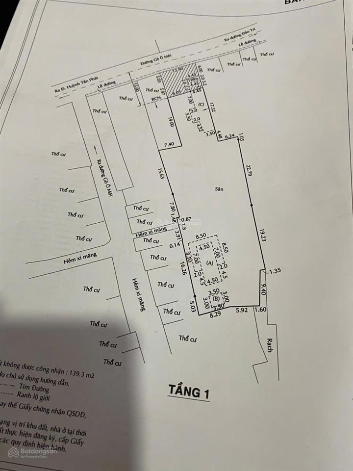 Cơ hội sở hữu nhà xưởng 1500m2 mặt tiền gò ô môi, phú thuận, q 7, đang cho thuê 200tr/tháng, 140tỷ