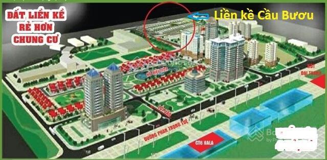Bán liền kề cầu bươu, giá hơn 12 tỷ/căn 82m2  sổ đỏ  0945 843 ***