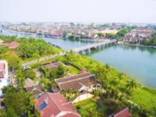 Lô 2 mặt tiền đường 6m p.hội an diện tích gần 200m2 nở hậu, 5p qua phố cổ