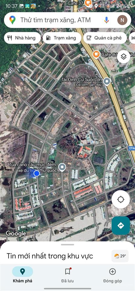 Tái định cư suối lớn phú quốc đủ các phân khúc giá từ 2,6  6 tỷ/lô tùy chọn.  0904 999 ***