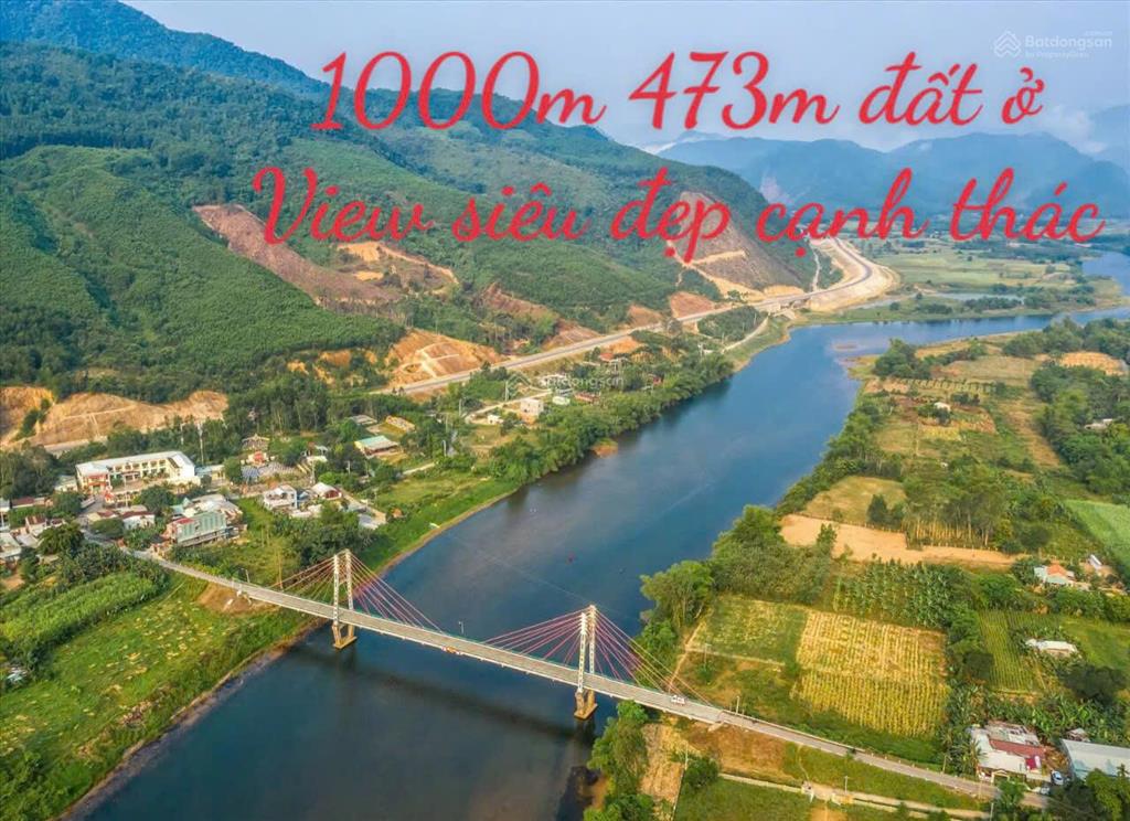 Hòa bắc view thác nước đẹp mê hồn 473m2 thổ cư gía cần bán nhanh