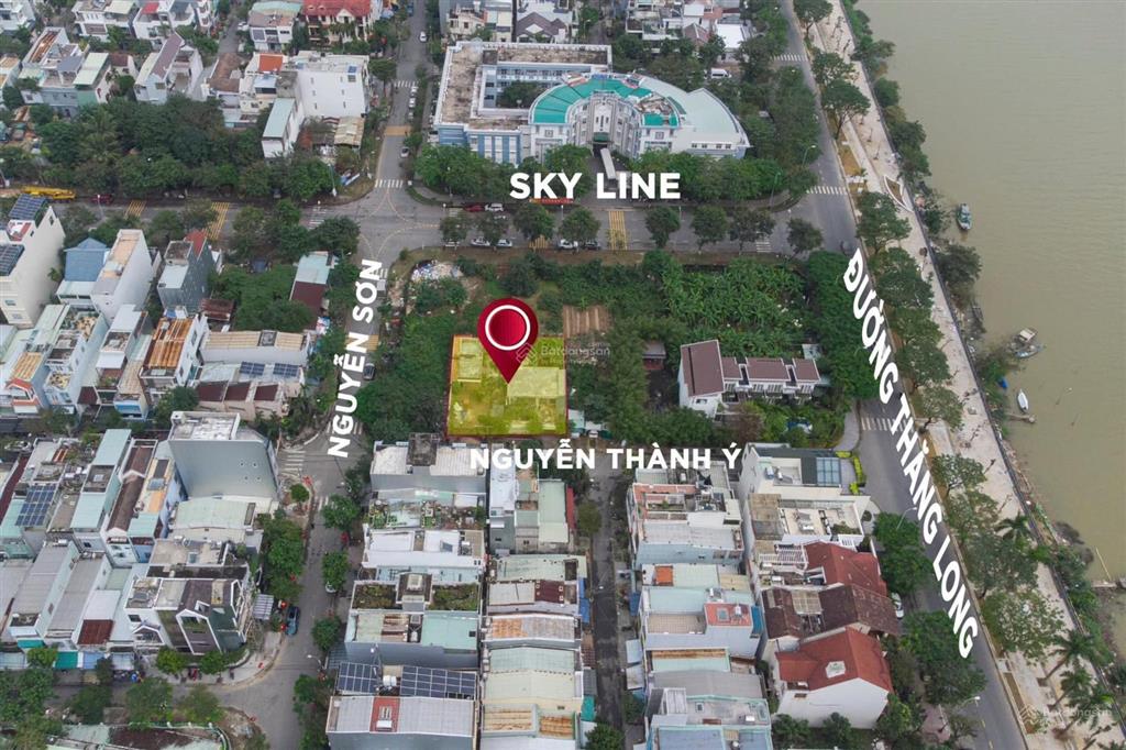 Đất vàng 546.6m cạnh siêu dự án sun group 69 tầng xây 12 tầng giá cực tốt! có sẵn villa siêu đẹp